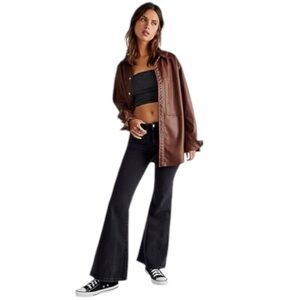 ROLLA's Sailor Low Flare- Washed Black- Size 28